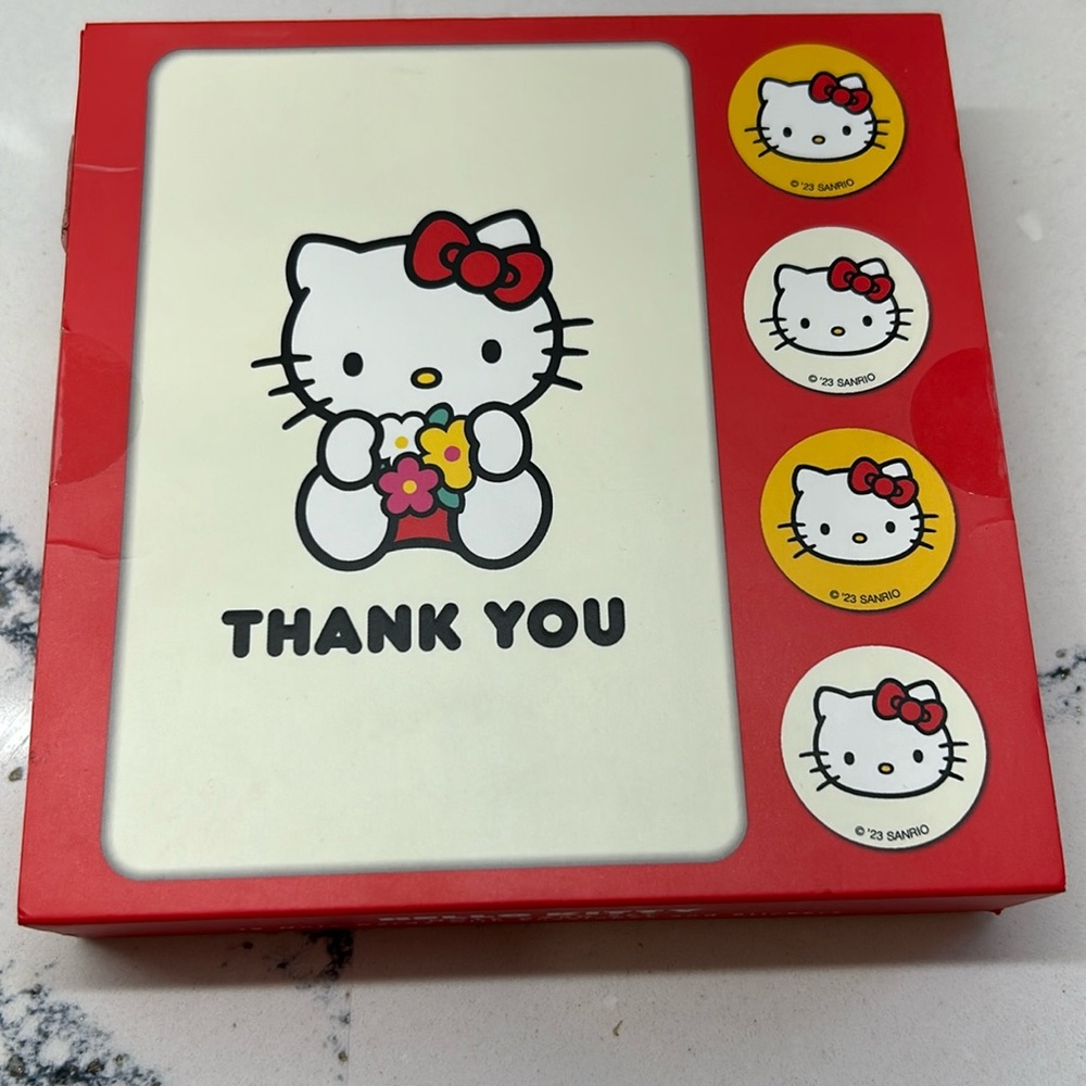 Hello Kitty Note Card Set
